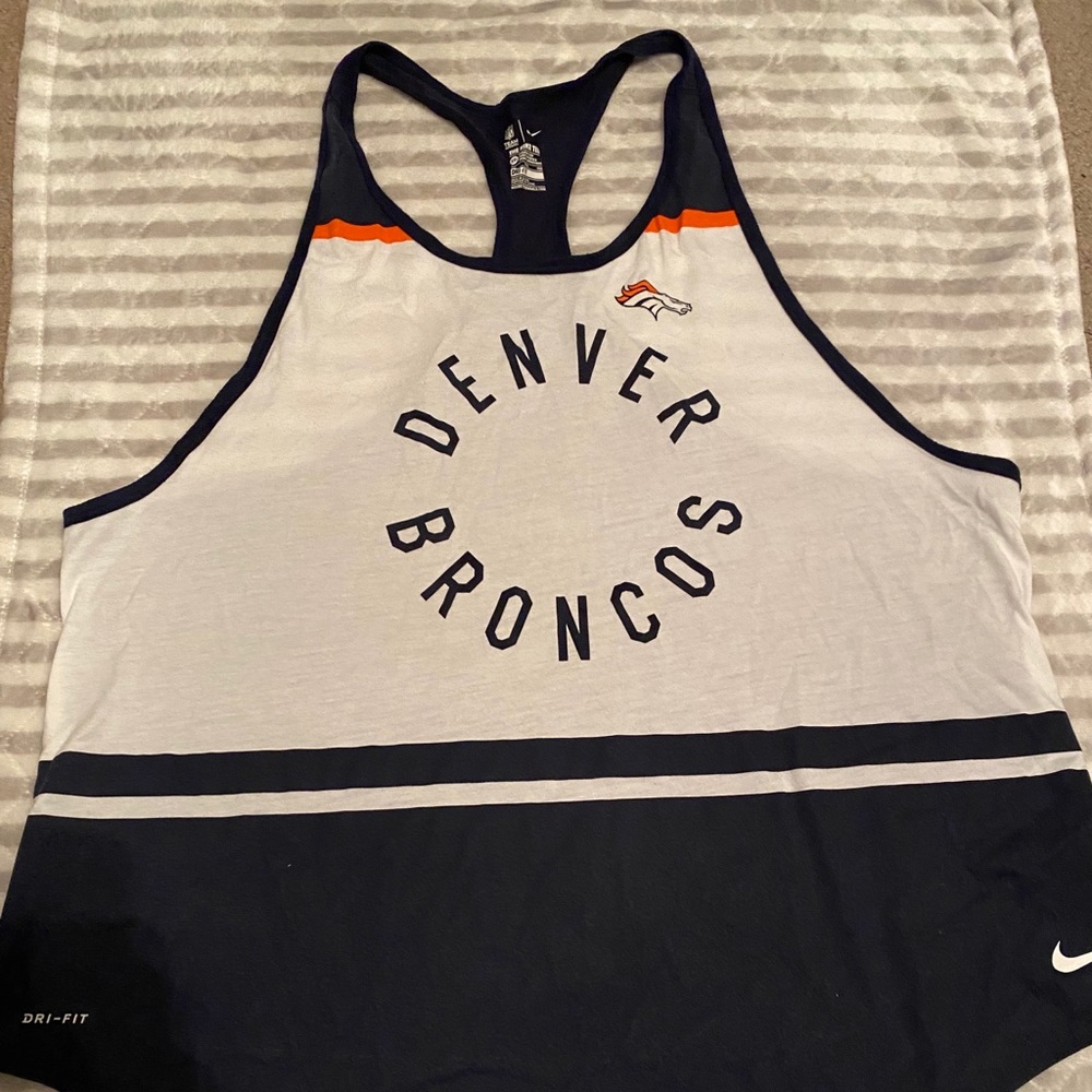 Denver Broncos women Razorback tank top